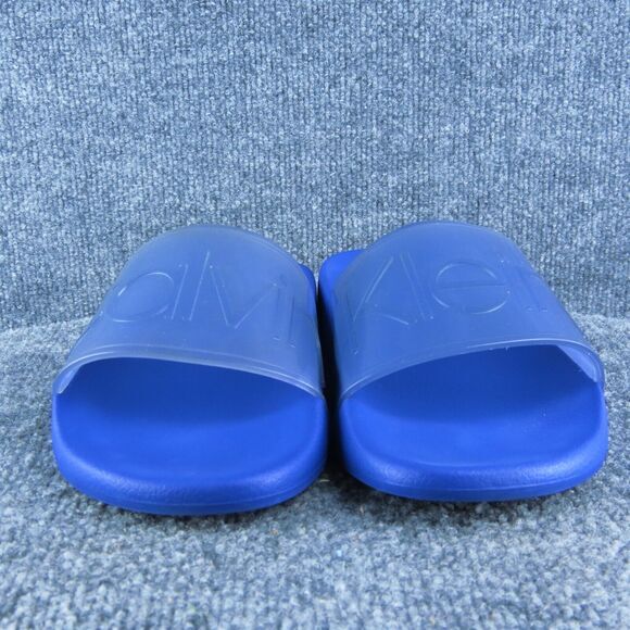 Calvin Klein CMAKRON Men Slide Sandals Size 9 Medium Clear Synthetic Slip On - Picture 2 of 9